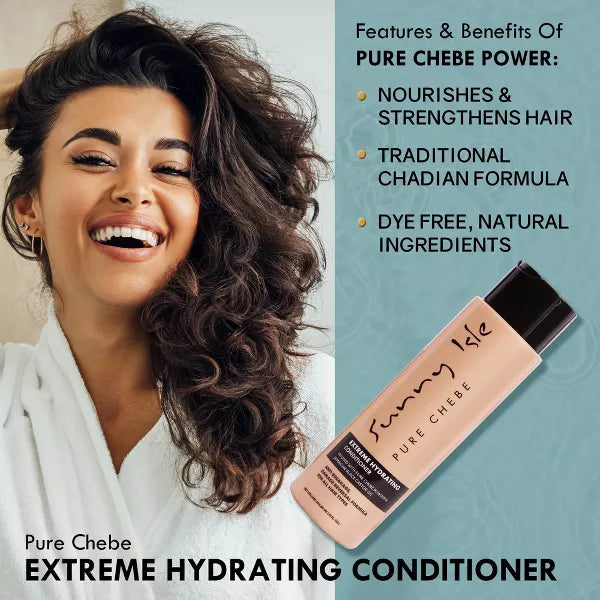 Sunny Isle Pure Chebe Extreme Hydrating Conditioner 12oz