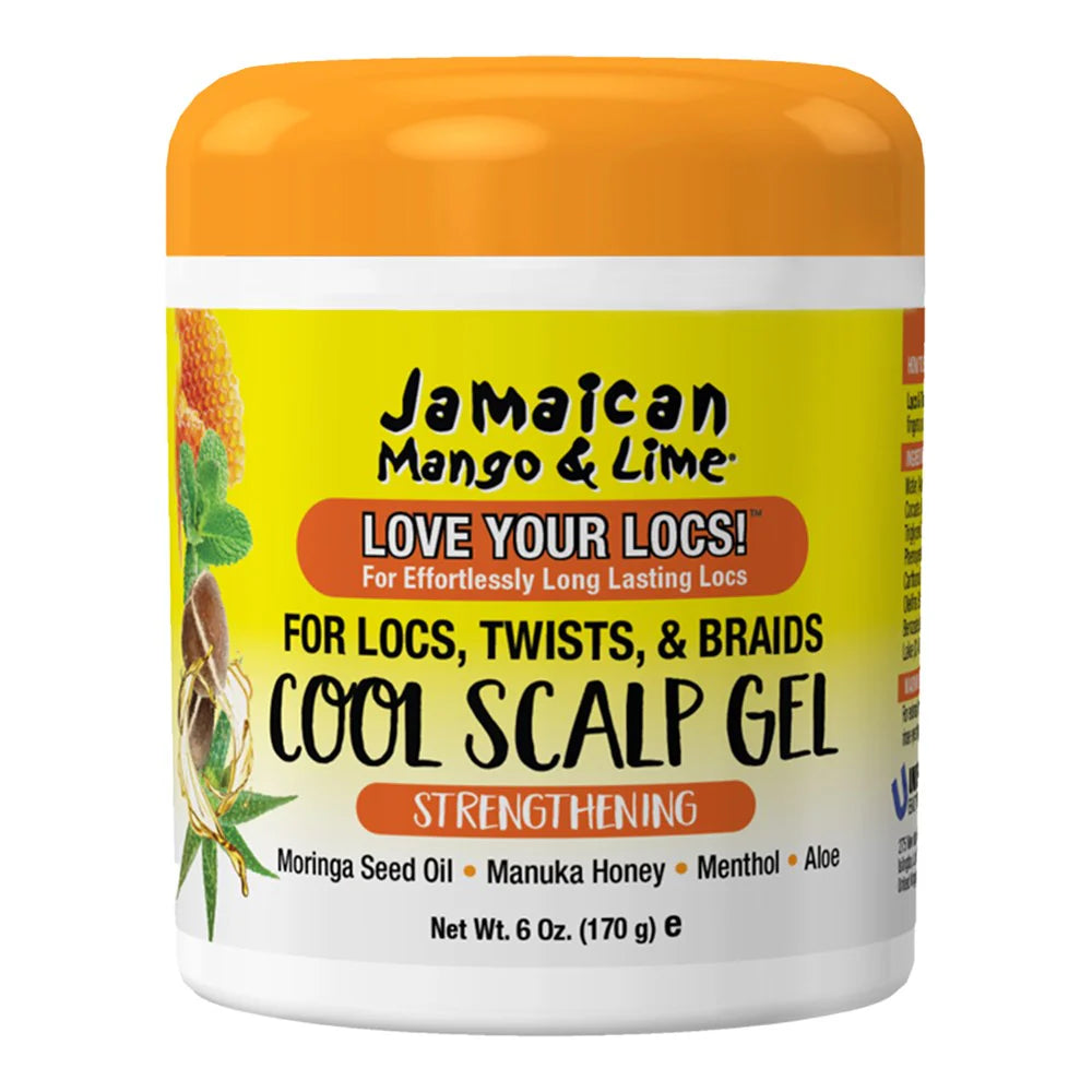 JAMAICAN MANGO & LIME Cool Scalp Braid, Twist & Lock Gel (6oz)
