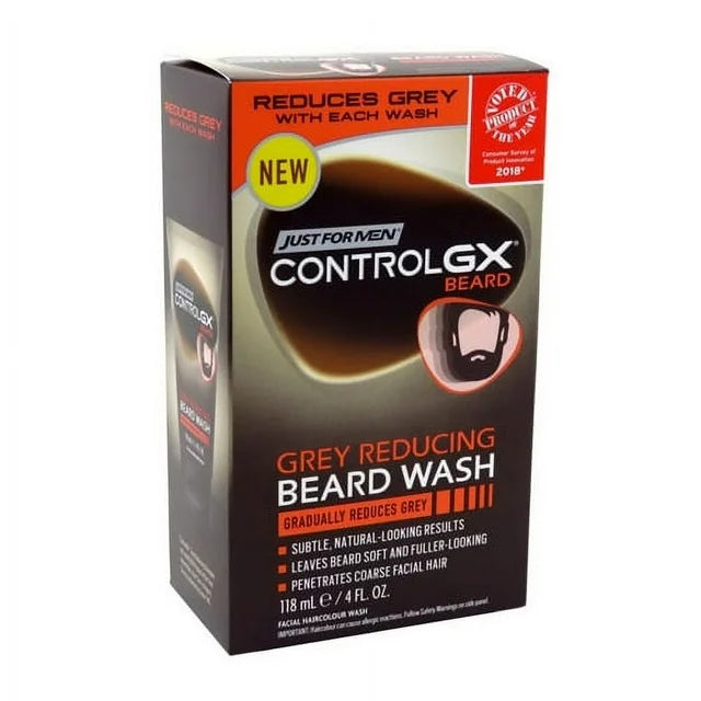 Just For Men Control GX Grey Reducing Beard Wash 3oz