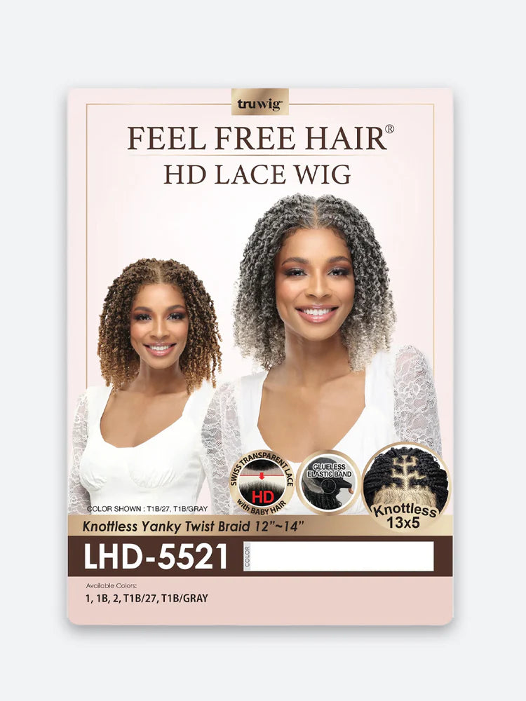 LHD 5521- Knotless Yanky Twist Braid 12"