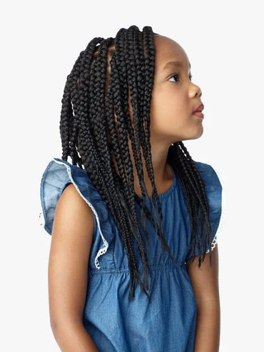 3X Ruwa Kids Pre-Stretched Kids Braid 12"