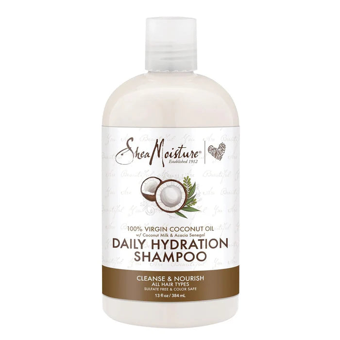 Shea Moisture Virgin Coconut  Daily Hydration Shampoo 13oz