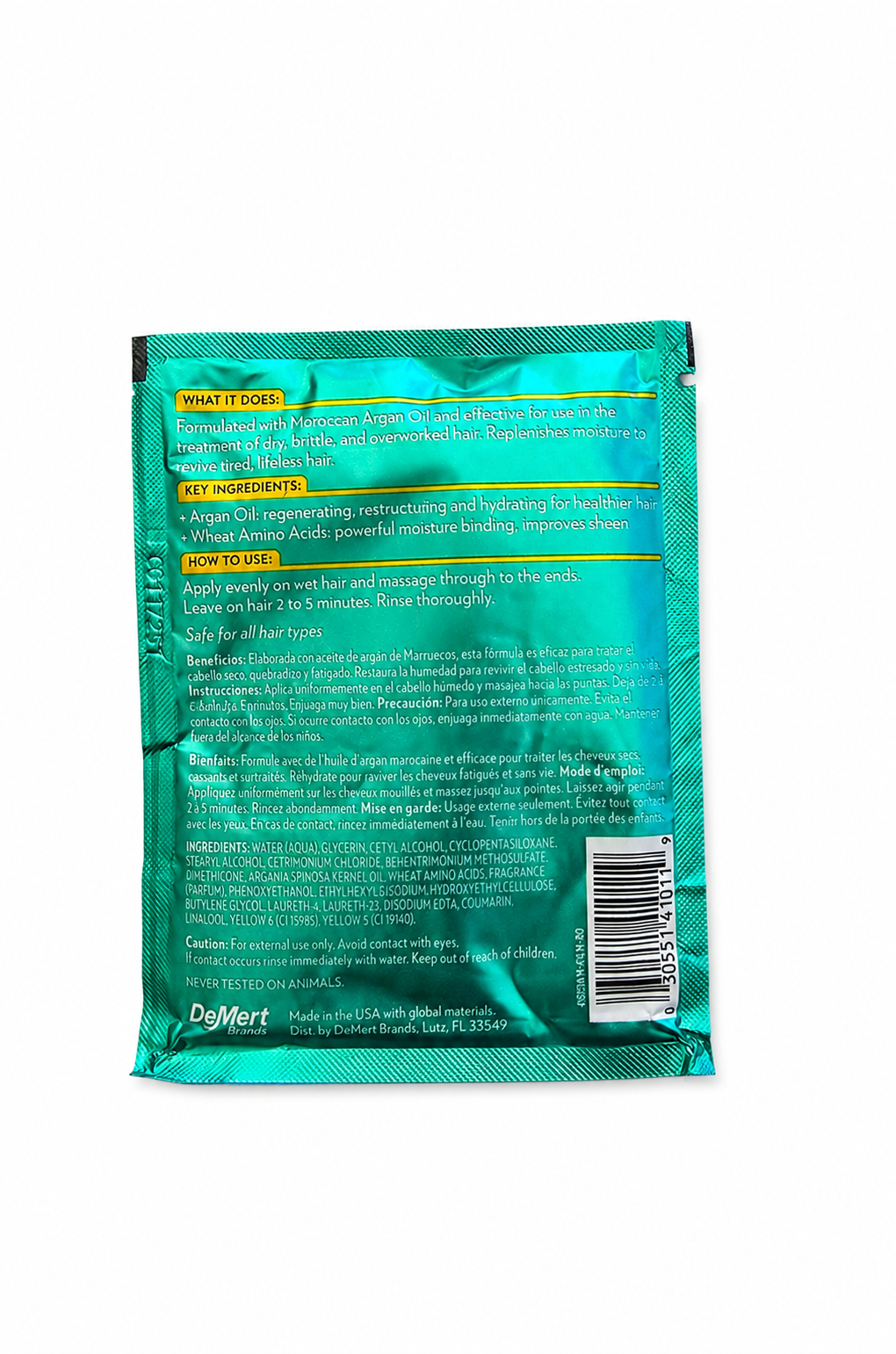 Hi Pro Pac Moroccan Mend Argan Oil Intense Protein Treatment 1.75oz