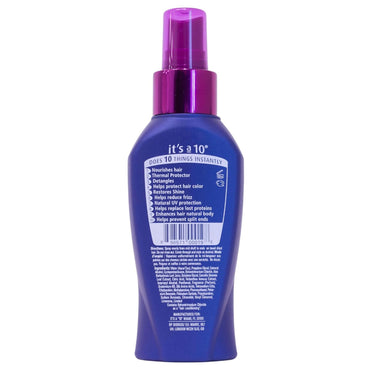 It's a 10 Hair Care Miracle Leave-in Product 4oz