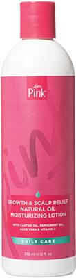 Pink Luster's Pink Growth & Scalp Relief Natural Oil Moisturizing Lotion 12oz