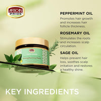 African Pride Feel It Formula Strengthening Mask Hair Treatment 12oz