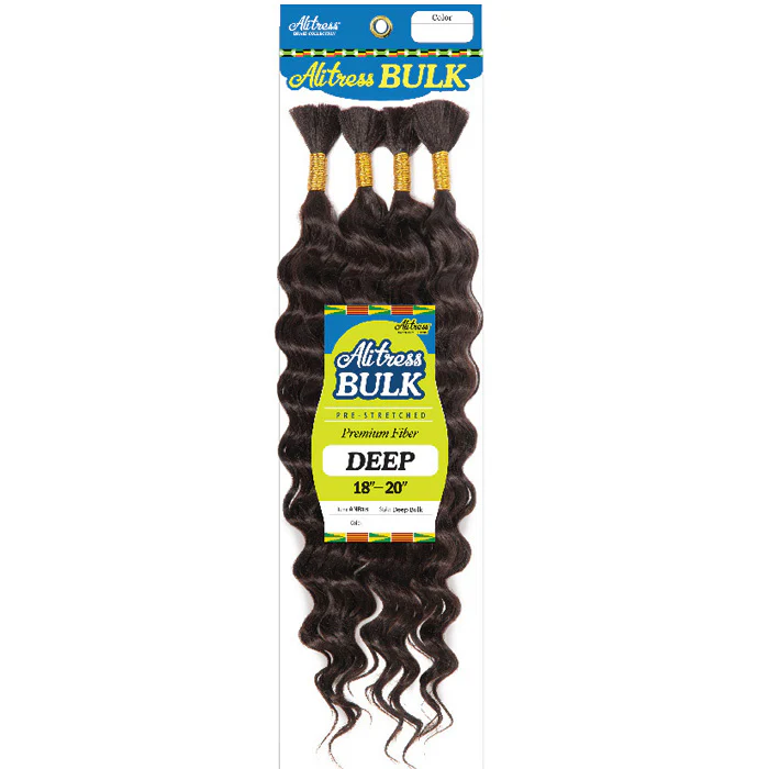 Alitress Bulk Pre-Stretched Braids Deep 18-20"