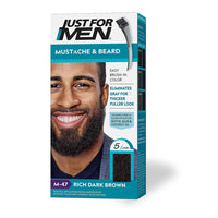 Just For Men Mustache & Beard, Rich Dark Brown, M-47