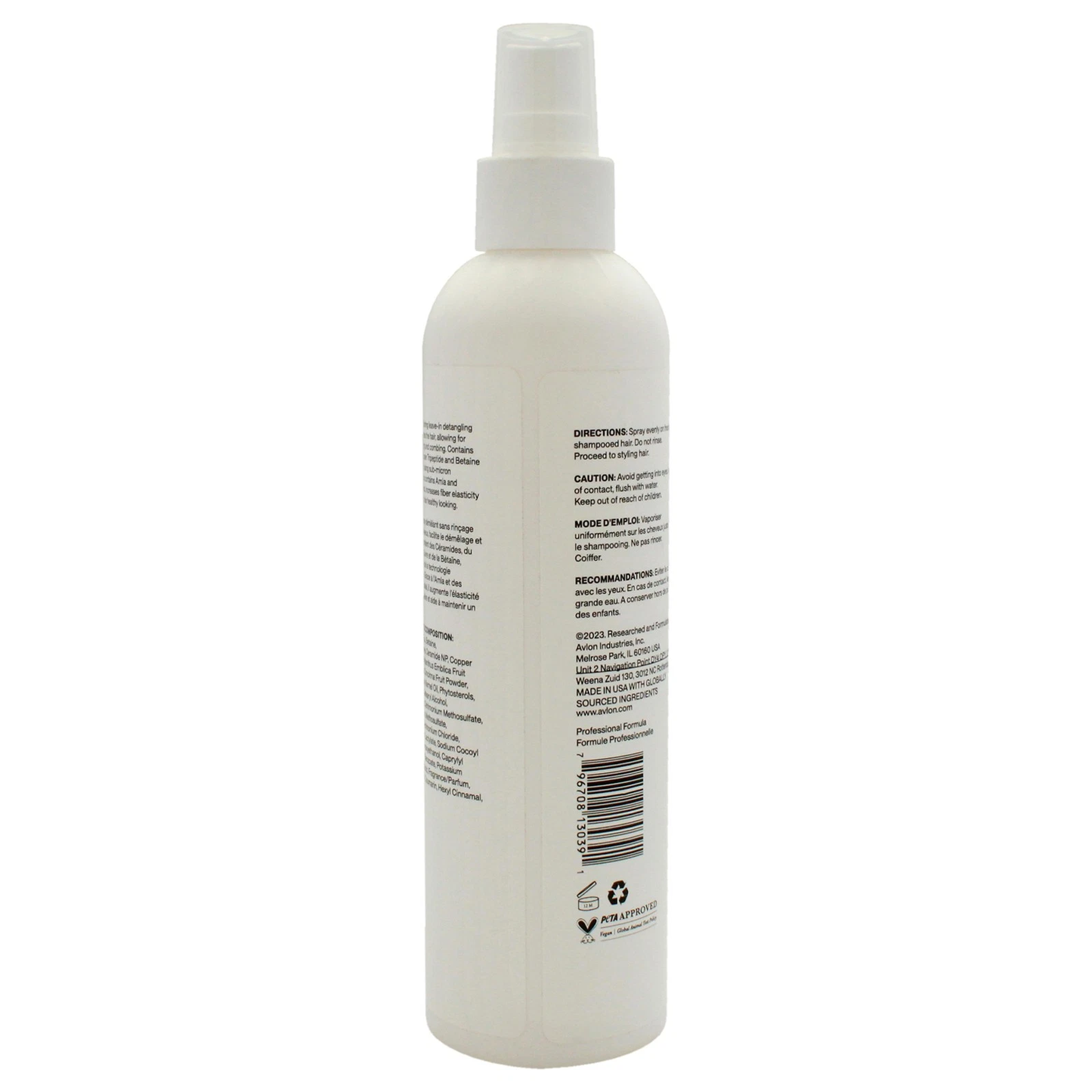 Avlon Affirmcare Leave-In Detangler 8 oz