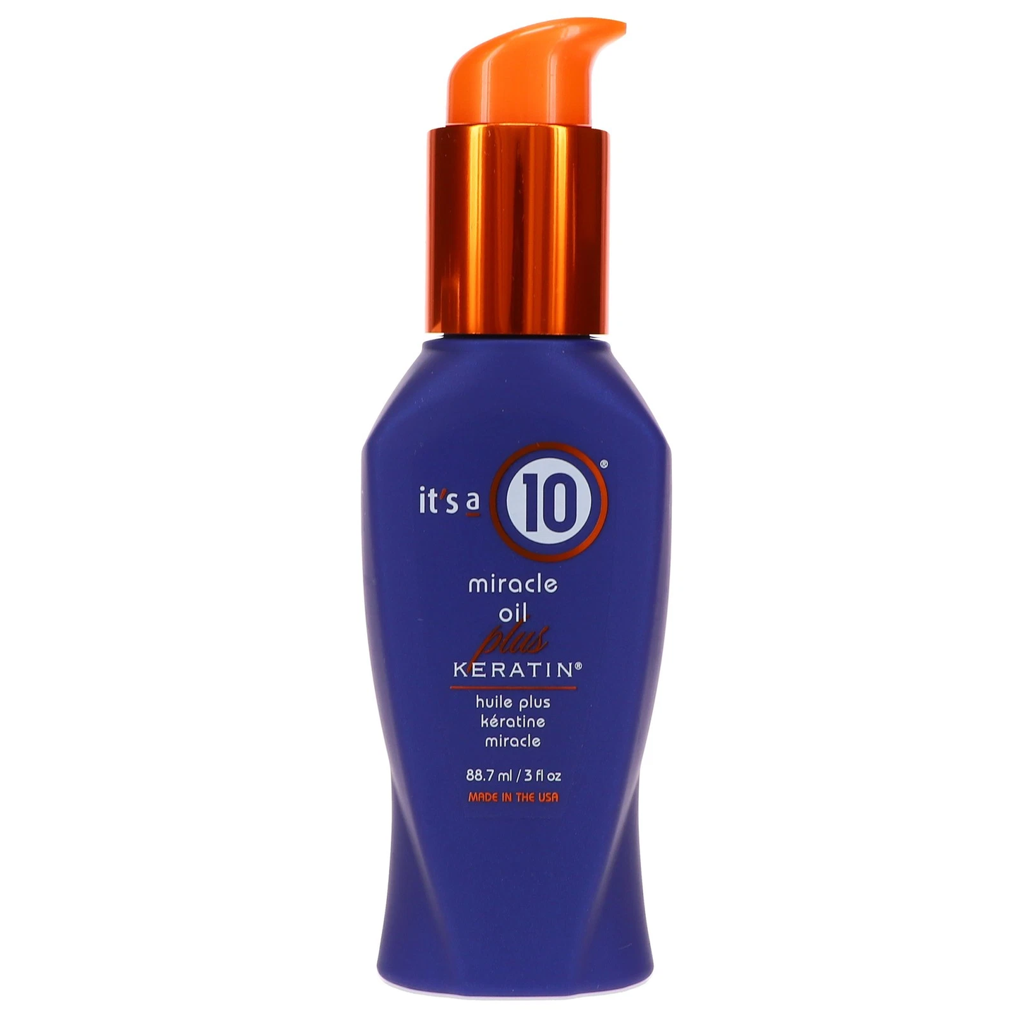 It's a 10 Miracle Oil Plus Keratin 3 oz