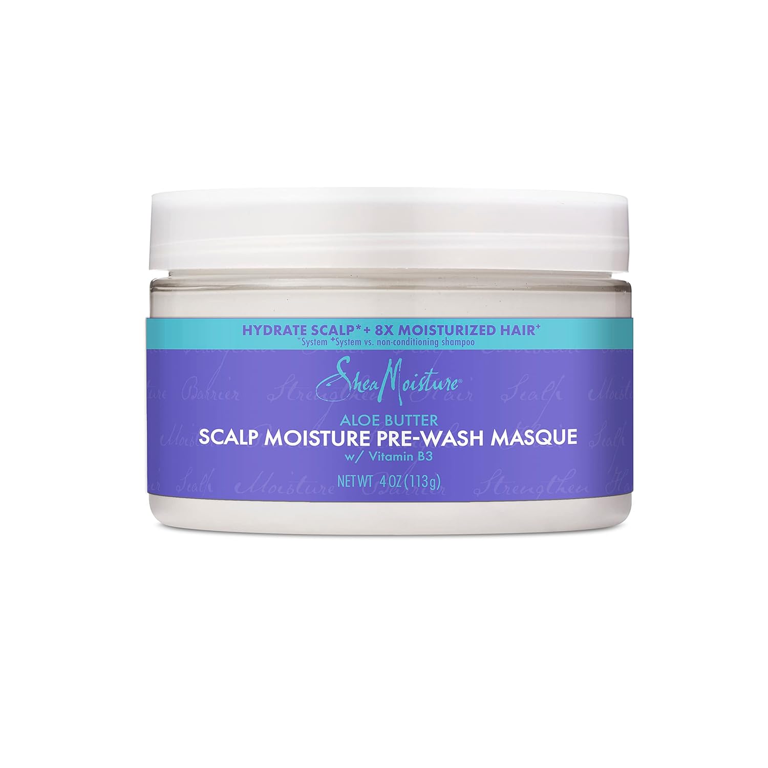 Shea Moisture Scalp Moisture Aloe Butter & Vitamin B3 Pre-Wash Hair Masque 4oz