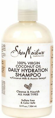 Shea Moisture Virgin Coconut  Daily Hydration Shampoo 13oz