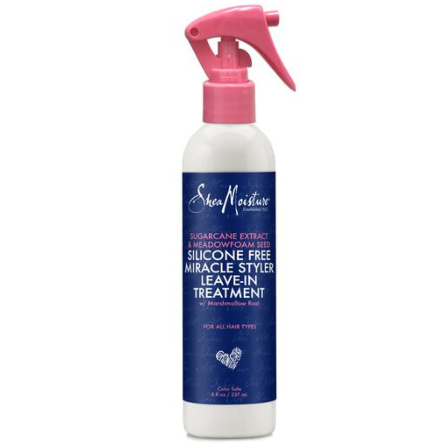 Shea Moisture Silicone Free Miracle Styler Leave In Conditioner Spray 8oz