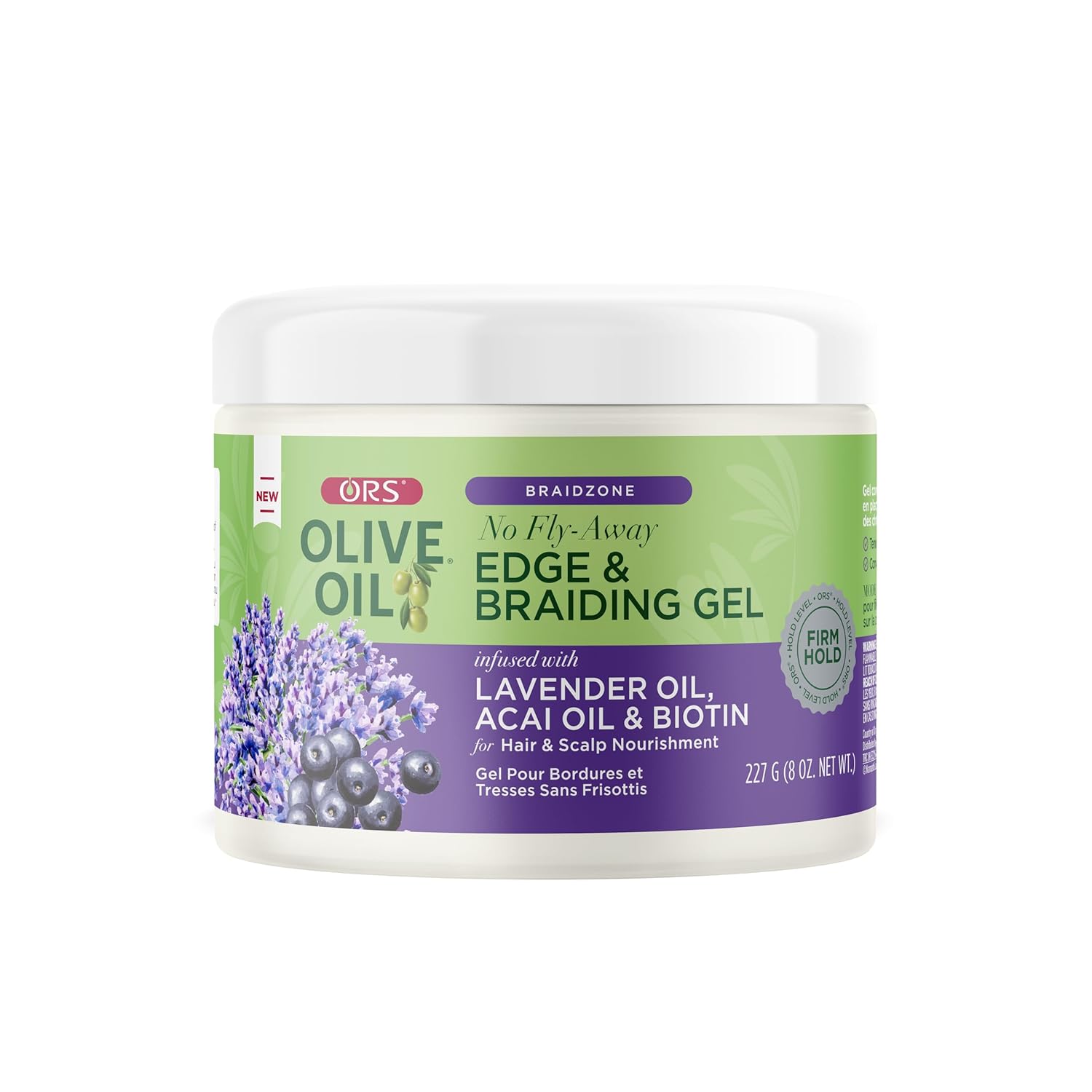 ORS Olive Oil Edge & Braiding Gel for Hair & Scalp 8 oz