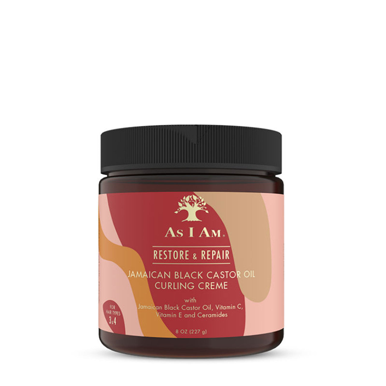 As I Am Restore & Repair Jamaican Black Castor Oil Curling Creme 8oz