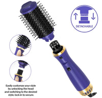 Hair Dryer Brush Removable Head