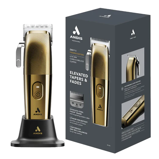 Andis Envy II Cordless Clipper Premium Edition