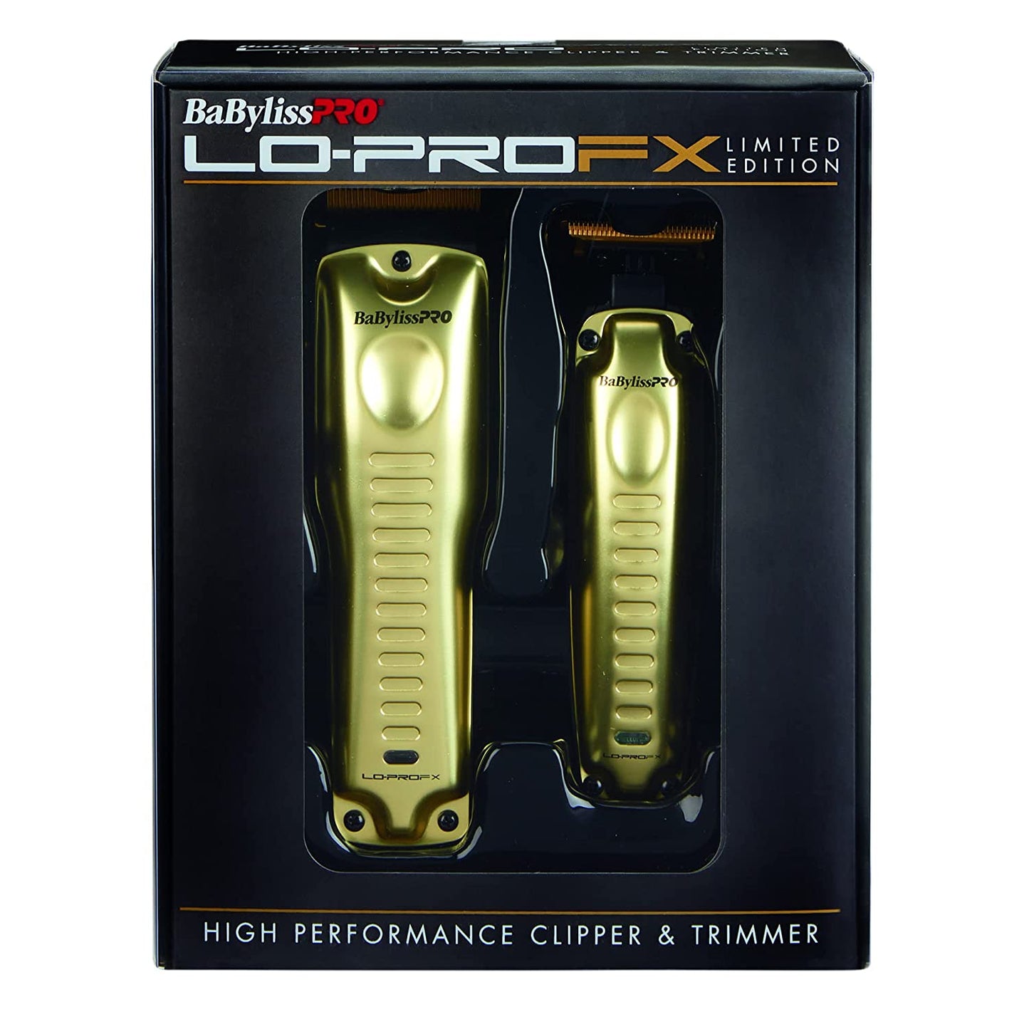 BaByliss PRO LO-PROFX Collection  Gold– Trimmer and Clipper