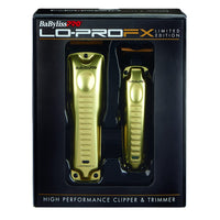 BaByliss PRO LO-PROFX Collection  Gold– Trimmer and Clipper