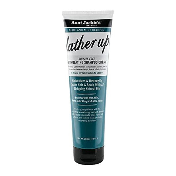 Aunt Jackie's Aloe & Mint Lather Up Stimulating Shampoo Creme 10oz