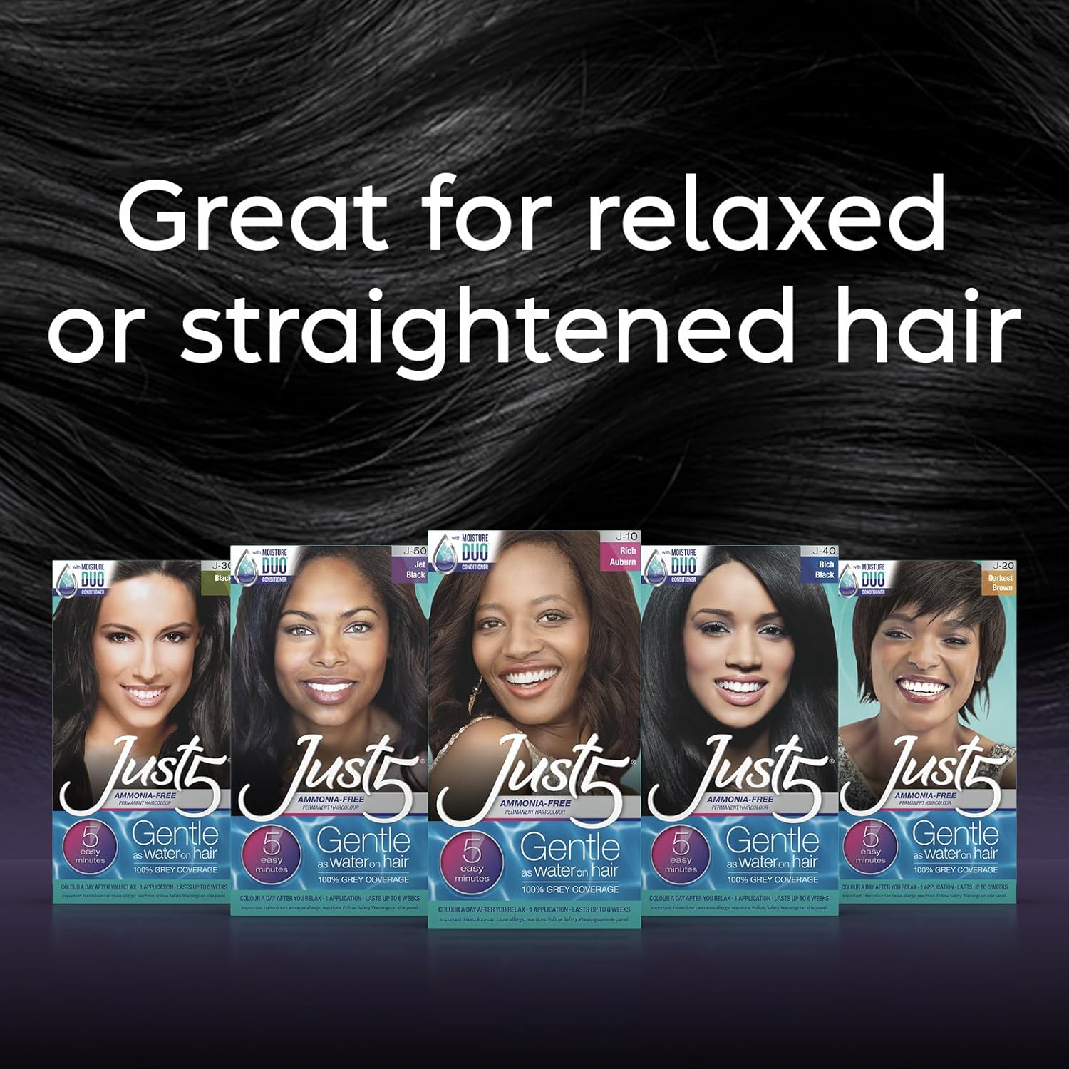 JUST 5 HAIR COLOR