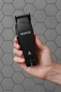 Andis Black Label MLC Professional Master Cordless Hair Trimmer, Adjustable Carbon Steel Blade Hair Clipper for Close Cutting, Black
