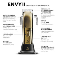 Andis Envy II Cordless Clipper Premium Edition
