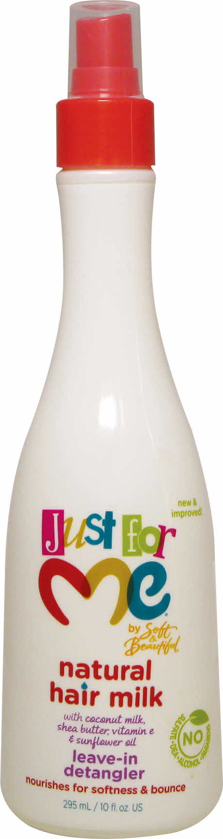 JUST FOR ME HAIR MILK LEAVE-IN DETANGLER 10oz