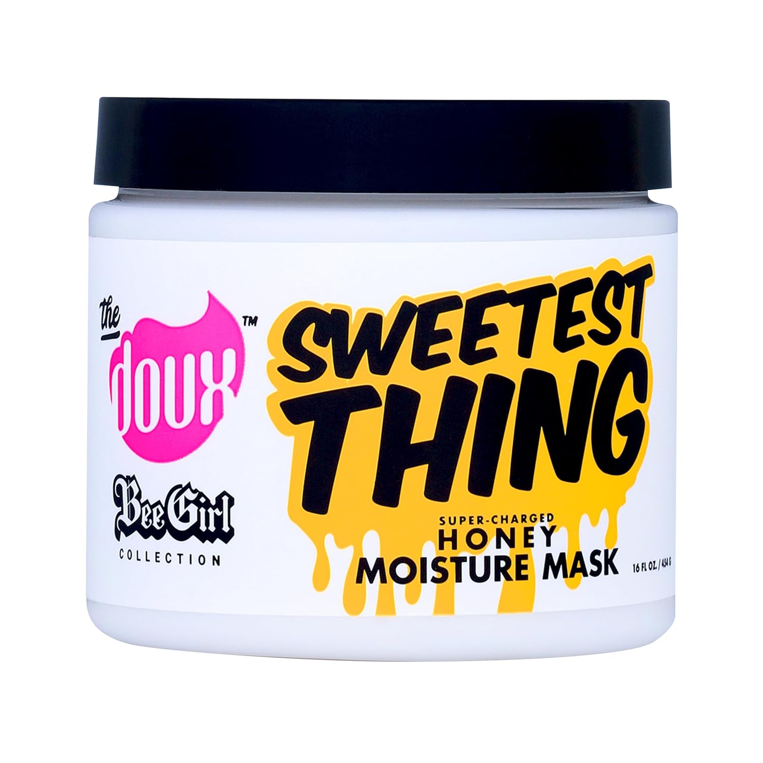The Doux Sweetest Thing Honey Moisture Mask for Curly and Natural Hair 16oz