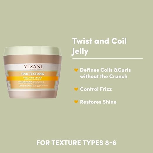 Mizani True Textures Twist & Coil Jelly 8oz