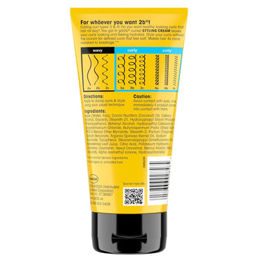 Göt2b Curled Styling Cream, 6oz