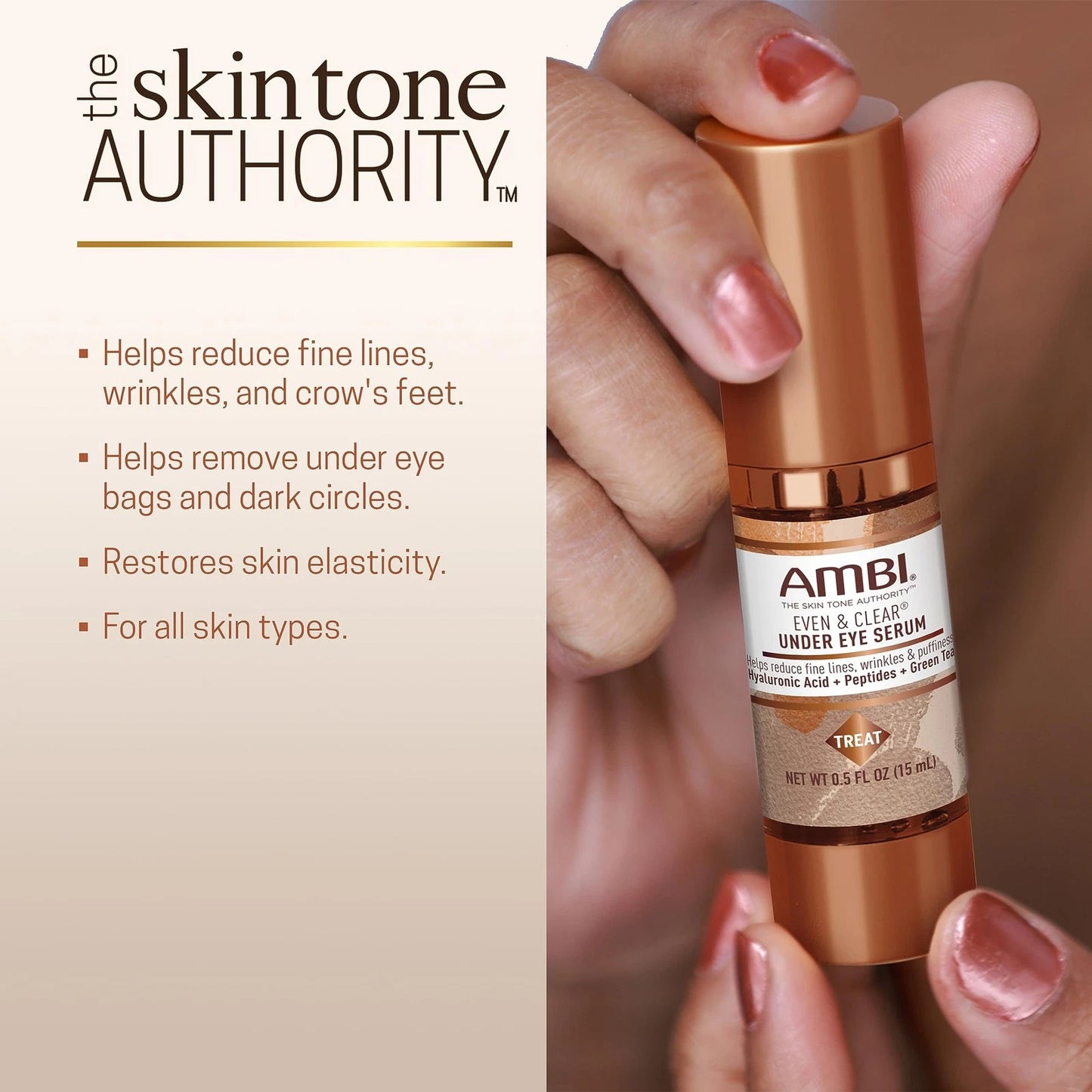 Ambi Even & Clear Under Eye Serum 0.5oz