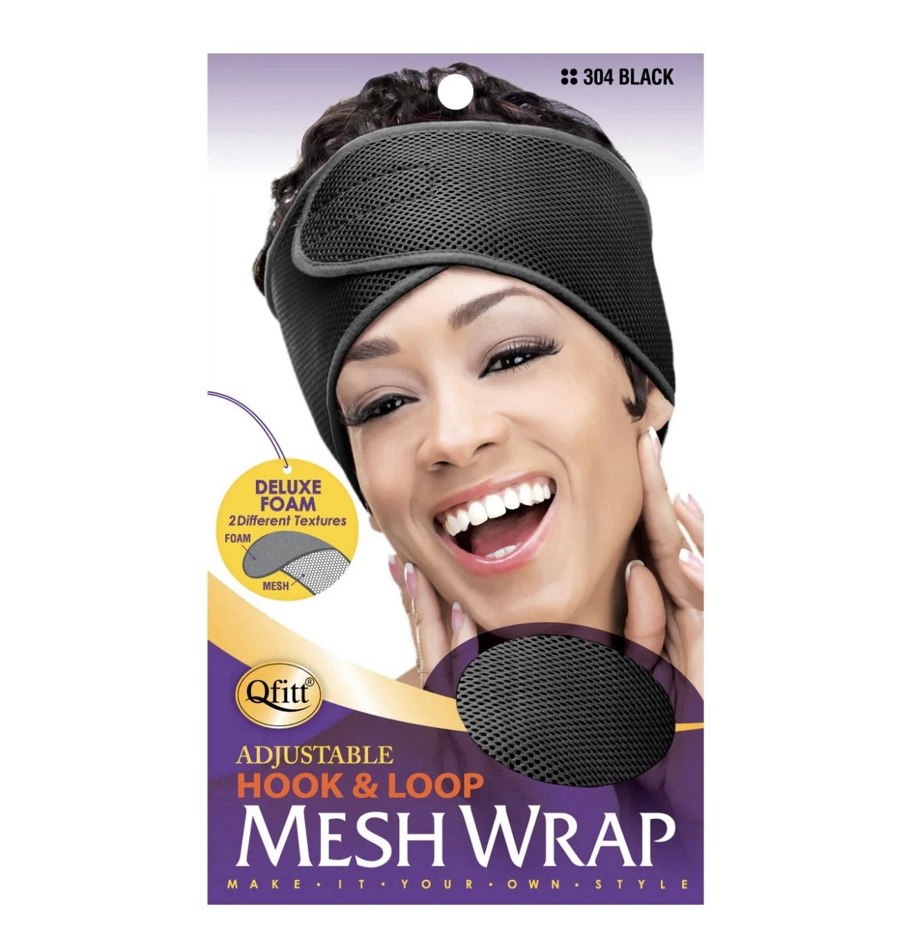 M&M Head Gear Deluxe Foam blk #304 Blk