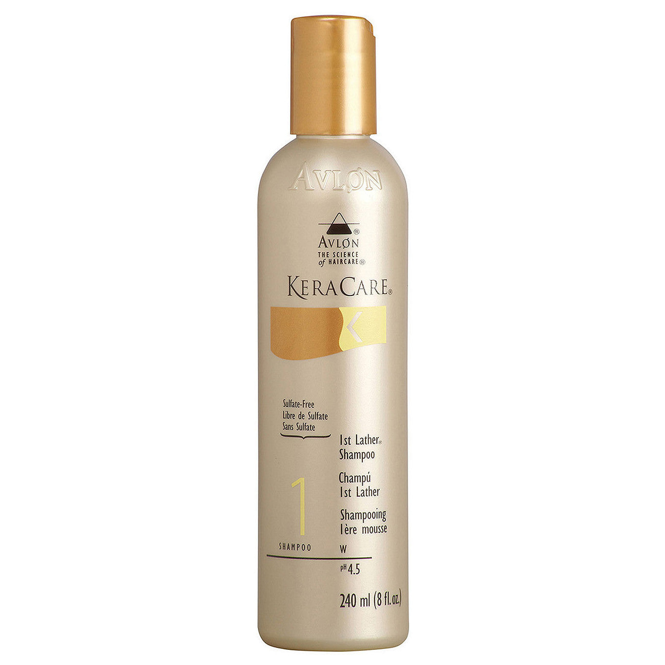 KeraCare 1st Lather Shampoo 8 fl.oz.