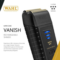 Wahl Professional 5 Star Vanish Shaver Cordless