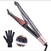 Twisted Flat iron 2-IN-1 Curl & Straight Iron