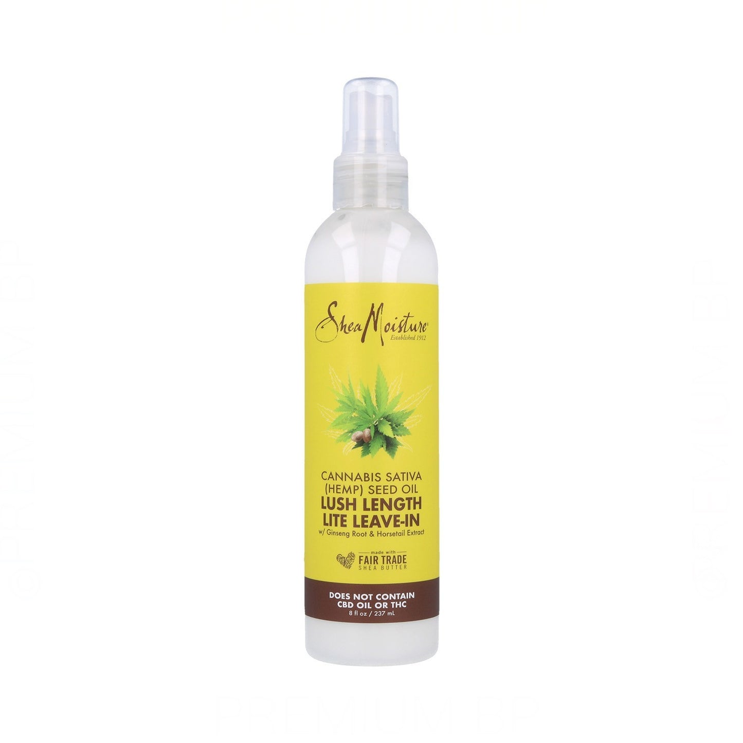 SheaMoisture Lush Length Lite Leave-In Hair Treatment Cannabis Sativa Seed Oil  8oz