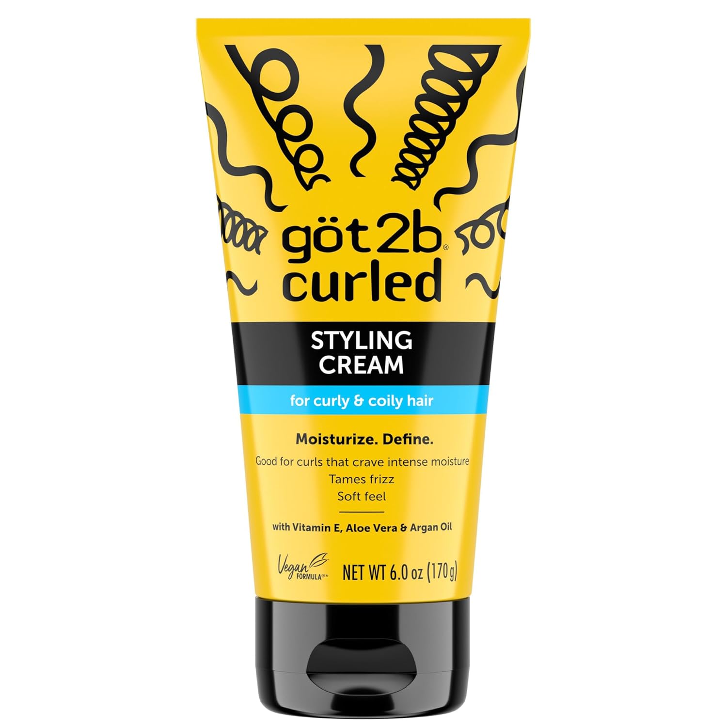 Göt2b Curled Styling Cream, 6oz
