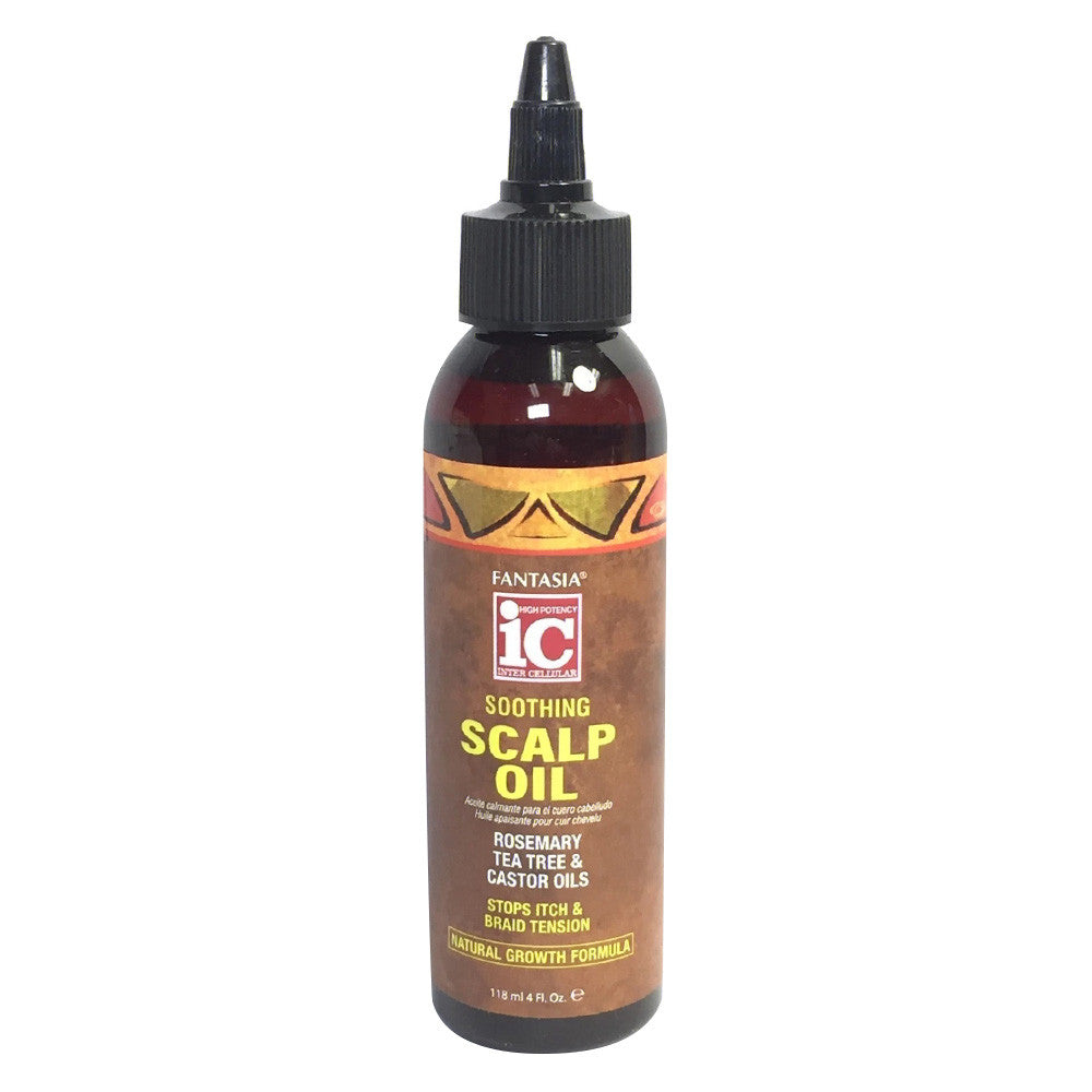 IC Soothing Scalp Oil for Itch Relief and Hair Growth 4oz