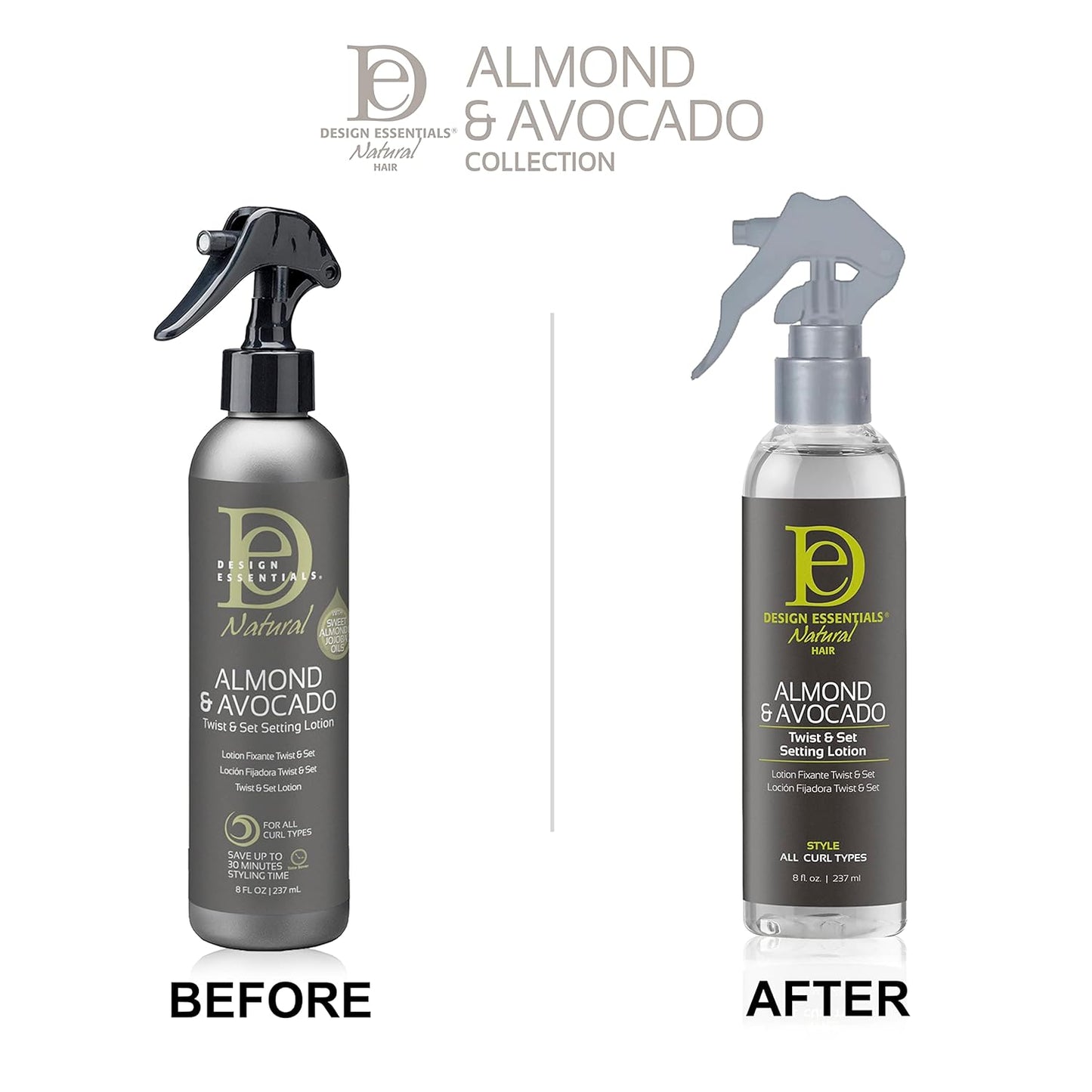 Design Essentials Natural Twist and Set Setting Lotion, 8oz