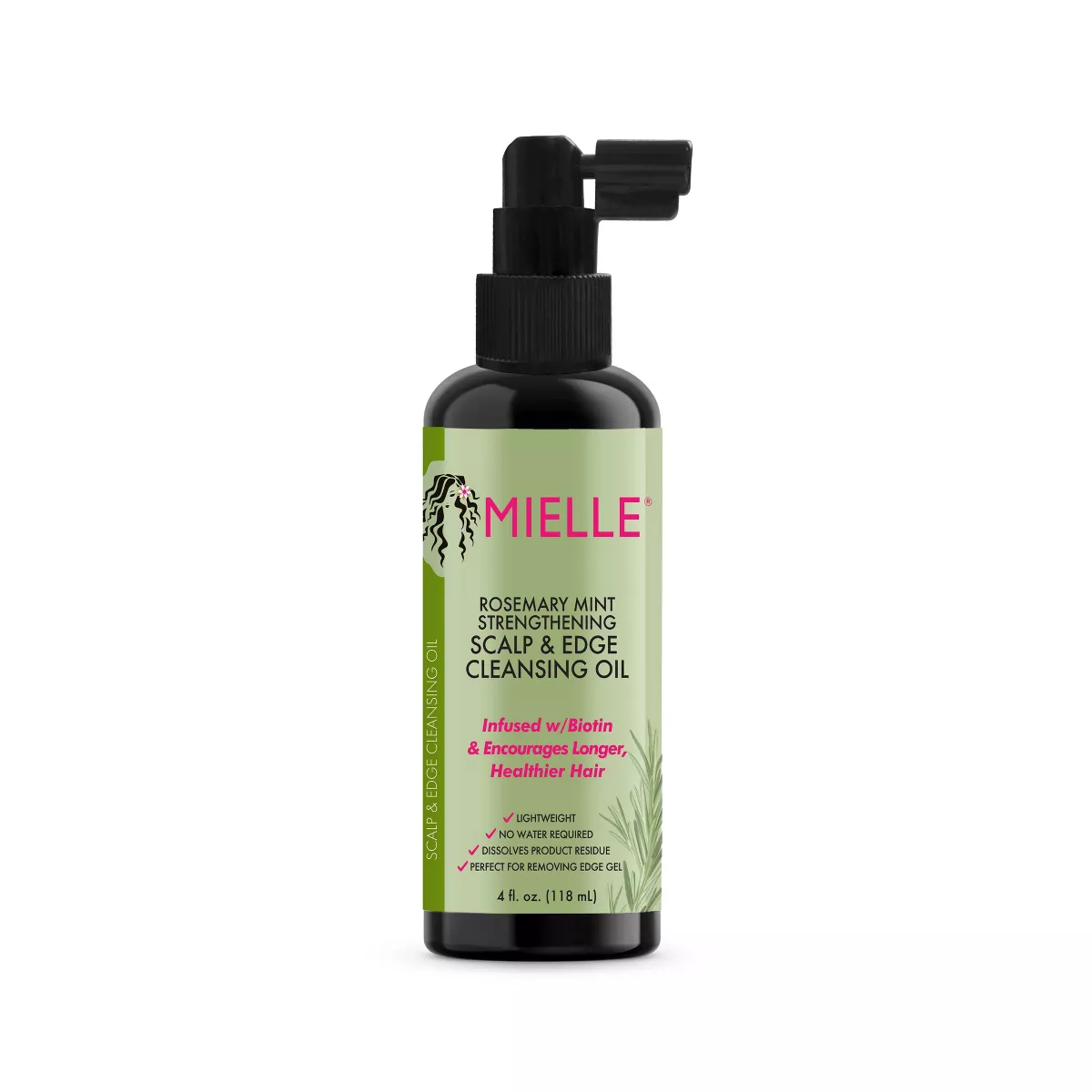 Mielle Organics Rosemary Mint Scalp & Edge Cleansing Hair Oil 4oz