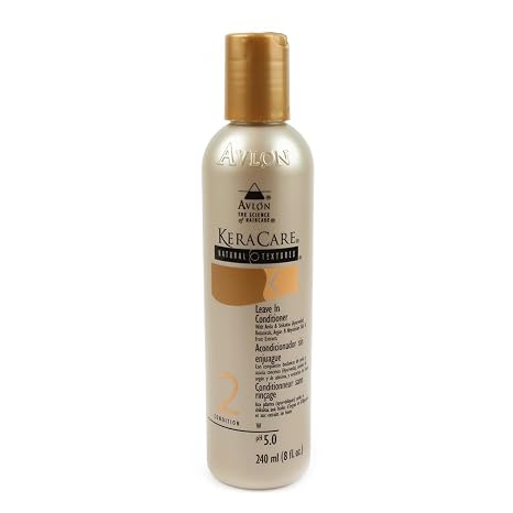 Keracare Natural Textures Leave In Conditioner for Unisex, 8 oz