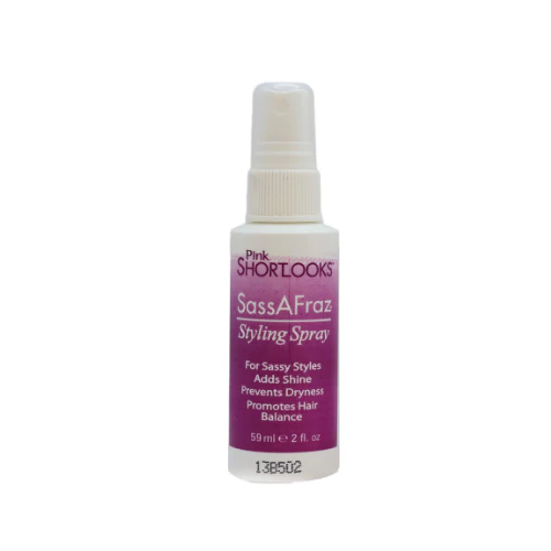 Pink Shortlooks SassAFraz Styling Spray - 2oz