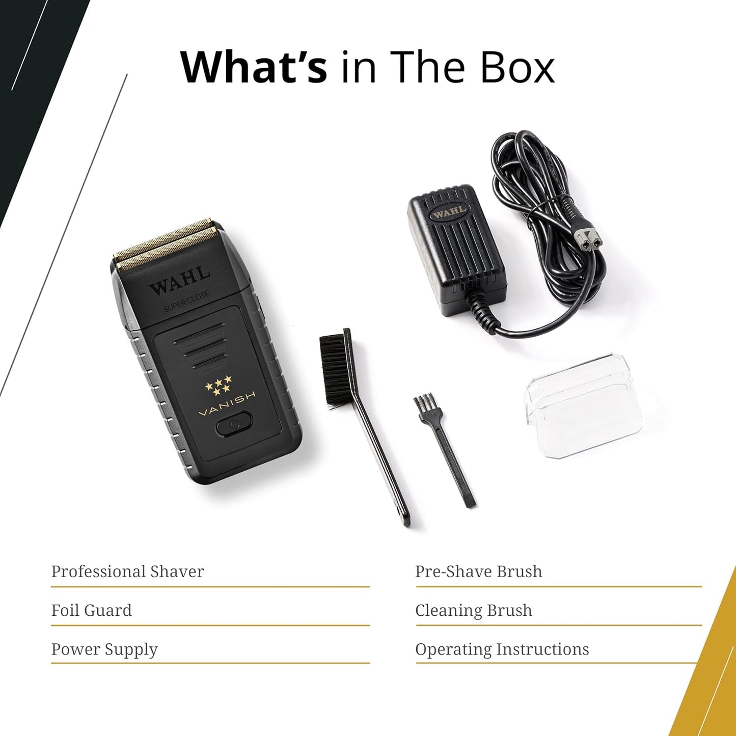 Wahl Professional 5 Star Vanish Shaver Cordless