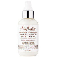 Sheamoisture Daily Hydration Face Lotion for All Skin Types 100% Virgin Coconut Oil for Daily Hydration 3oz
