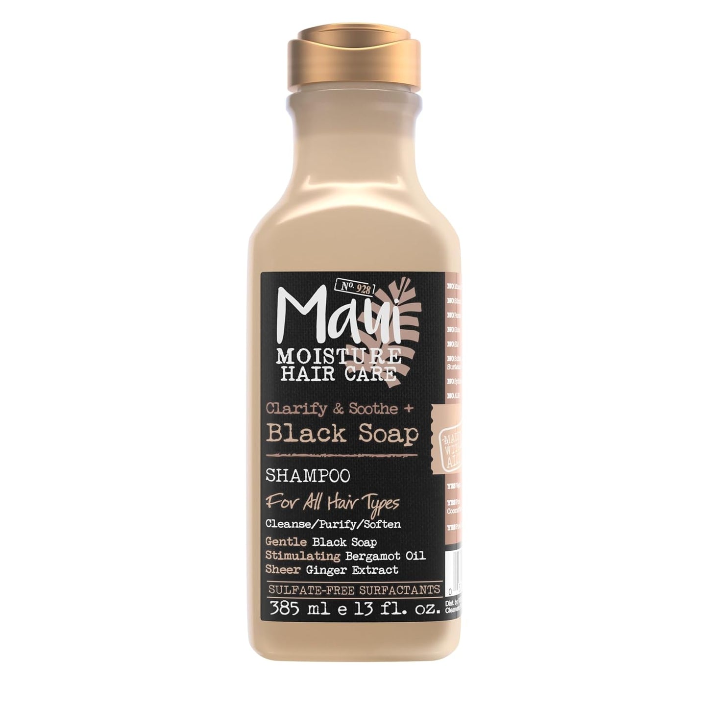 Maui Black Soap Shampoo, 13 fl oz