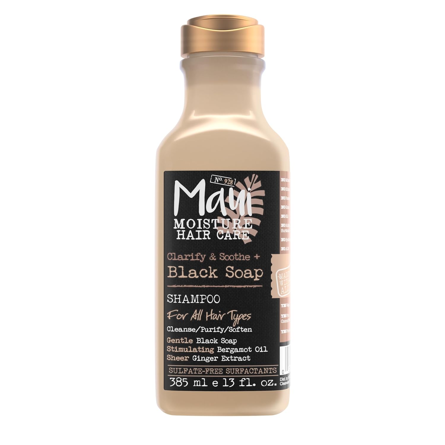 Maui Black Soap Shampoo, 13 fl oz